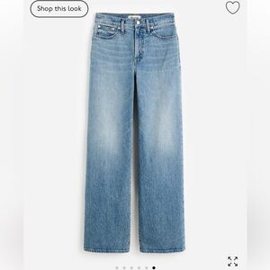 MADEWELL The Perfect Vintage Wide Leg Jean